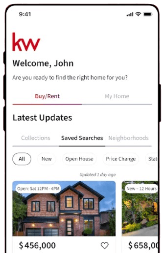 KW mobile app